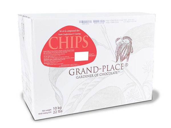 Socola Compound CHIP ĐEN G07C CCT Puratos - Hộp 2.5kg