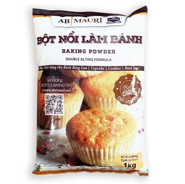 Bột nổi/Bột nở Baking Powder AB MAURI - Túi 1kg