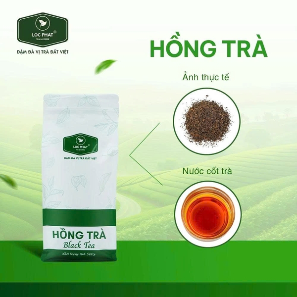 Hồng Trà Lộc Phát - Gói 500gr
