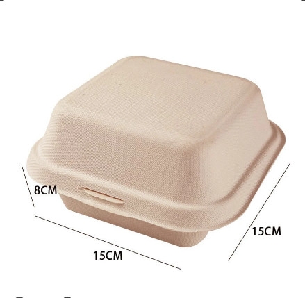 Hộp BẢ MÍA Vuông Nâu/Trắng 15x15x8cm- Lốc 48-50c (BMV50)