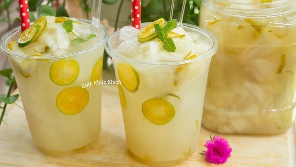 Sinh tố MÃNG CẦU Golden Farm - Chai 1 lít