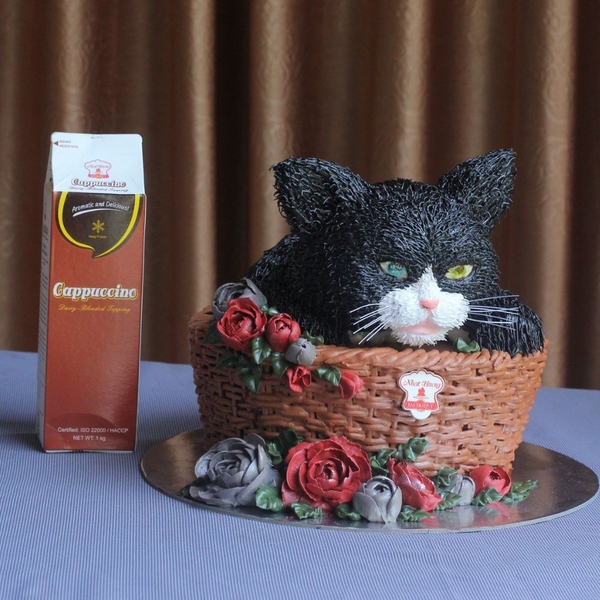 Kem Trang Trí Bánh Cappuccino Nhất Hương  - Hộp 1kg