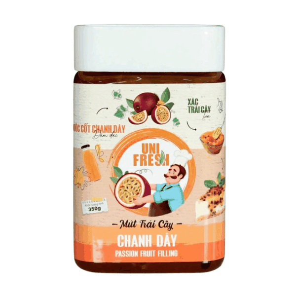 UniFresh M07 - Mứt Chanh Dây - Hủ 350gr