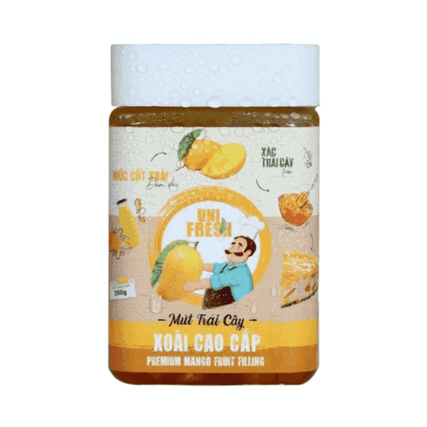 UniFresh M09 - Mứt Xoài Cao Cấp - Hủ 350gr