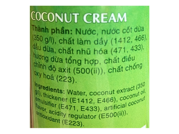 Nước Cốt Dừa lon WONDERFARM - Lon 400ml
