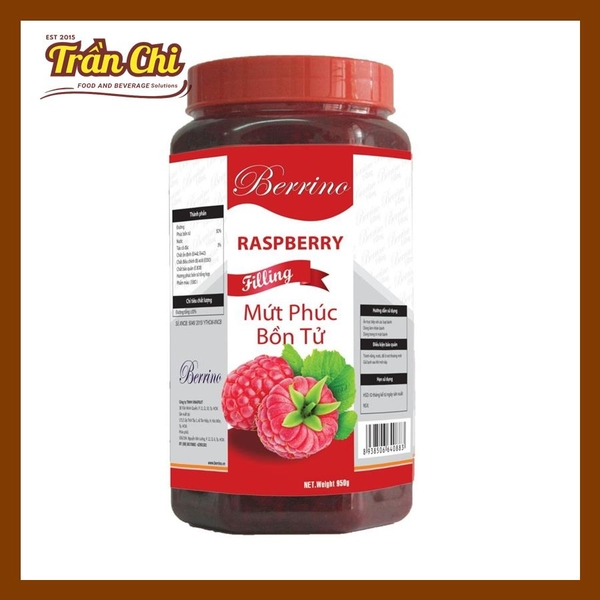 Mứt Phúc Bồn Tử BERRINO - Hủ 950gr