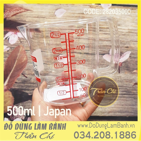 CDJ500 - Ca đong NHẬT vạch ĐỎ - 500ML (11/5)