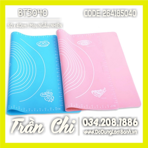 ML5040 - Miếng lót SILICONE cán bánh, nhào bột - Size 50x40cm (4/6)