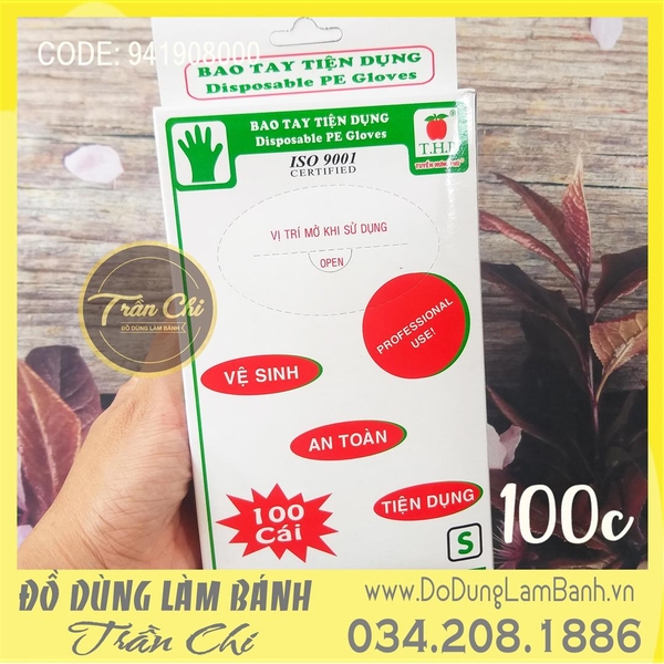 BTX - Bao tay XỐP tiện dụng THP - Hộp 97-100c (19/8)