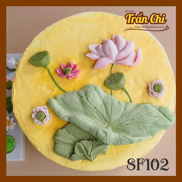 Khuôn silicone Chủ Đề Hoa SEN nhí đủ loại 10c NEW (SF102)