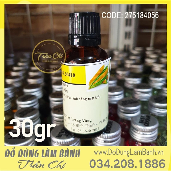 Hương mùi BẮP tổng hợp CORN HK30418 - Chai 30GR (28/5)