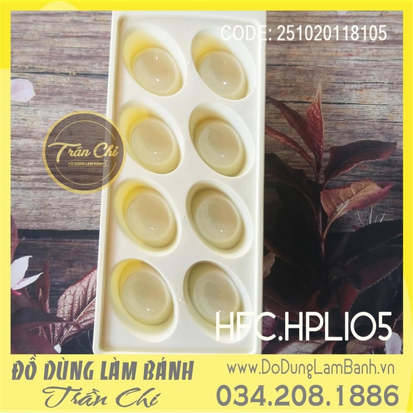 HPL105 - Khuôn nhựa HFC - Thỏi Vàng trung 8c (23/3)