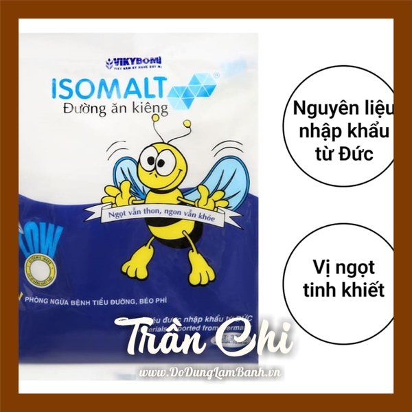 Đường ăn kiêng ISOMALT VIKYBOMI - Gói 300gr (12/6)