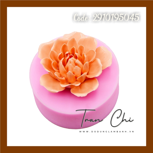 SF5045 - Khuôn silicone hoa THƯỢC DƯỢC cánh nhọn đứng (11/12)