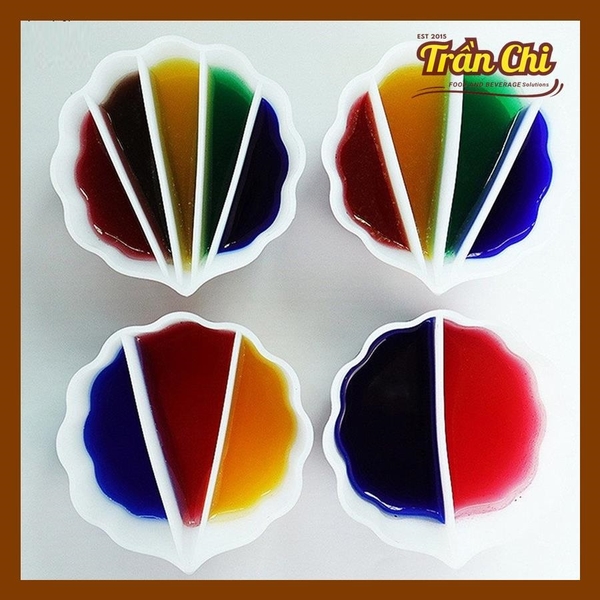Ca trộn mix màu Silicone - 5 ngăn (CSM5)