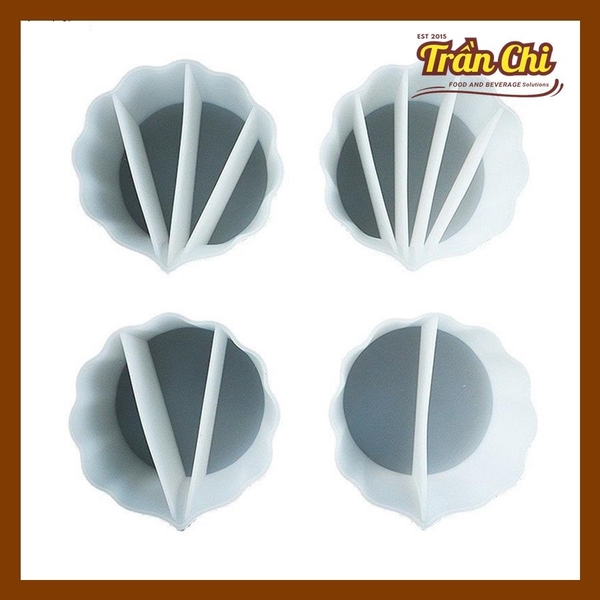 Ca trộn mix màu Silicone - 5 ngăn (CSM5)