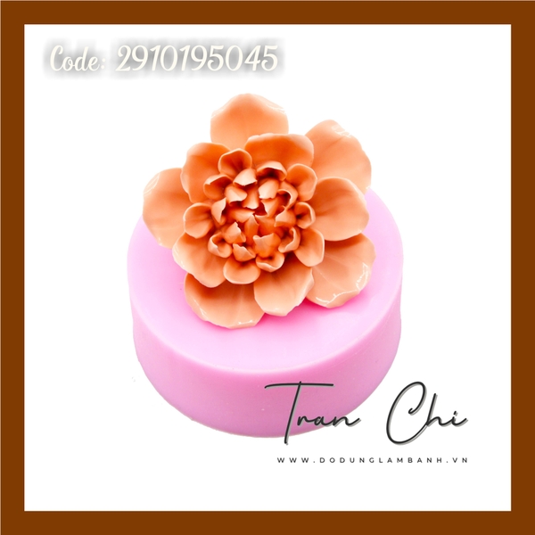 SF5045 - Khuôn silicone hoa THƯỢC DƯỢC cánh nhọn đứng (11/12)