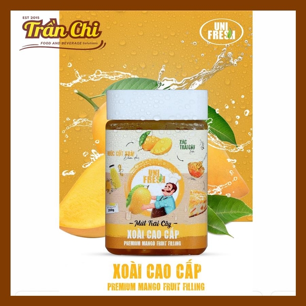 Mứt Xoài Cao Cấp UNIFRESH M09 - Hủ 350gr