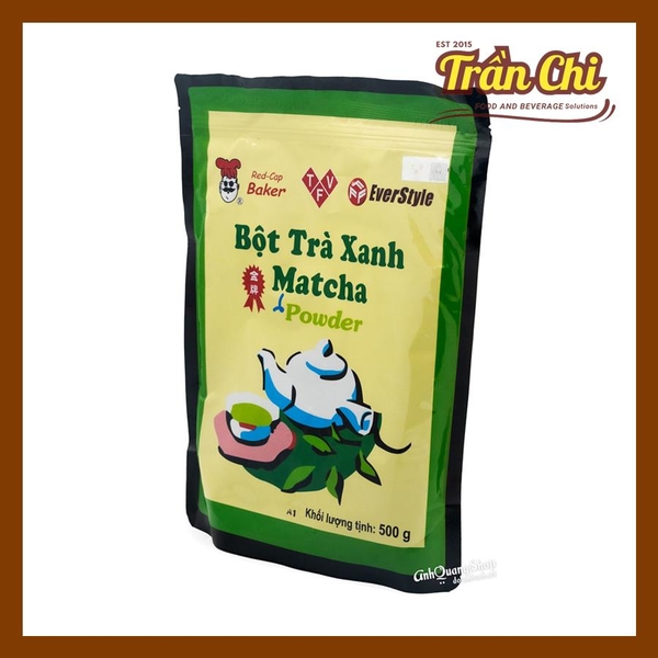 Bột Trà Xanh Matcha Đài Loan Nguyên Chất - Gói 500gr