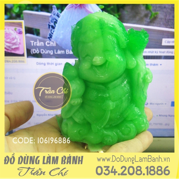 Set 2 khuôn silicone Ông Bà THỌ (2 mảnh)
