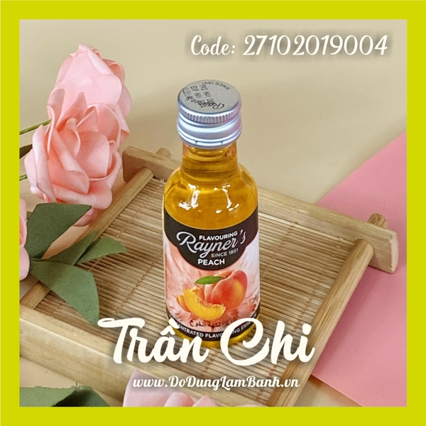 Hương ĐÀO Peach hiệu RAYNER'S - 28ml (1/3/22)