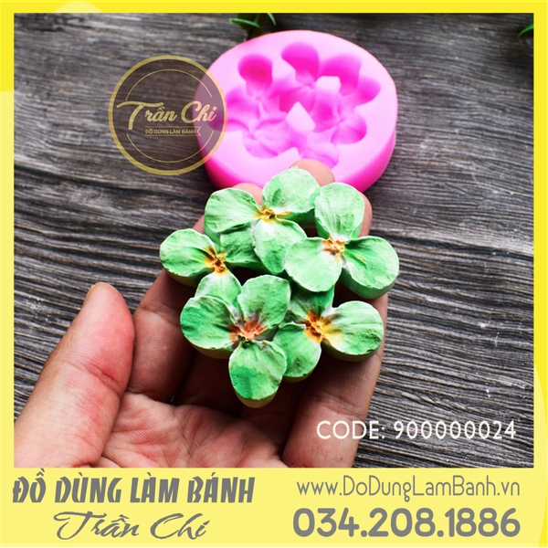Khuôn silicone hoa CẨM TÚ CẦU