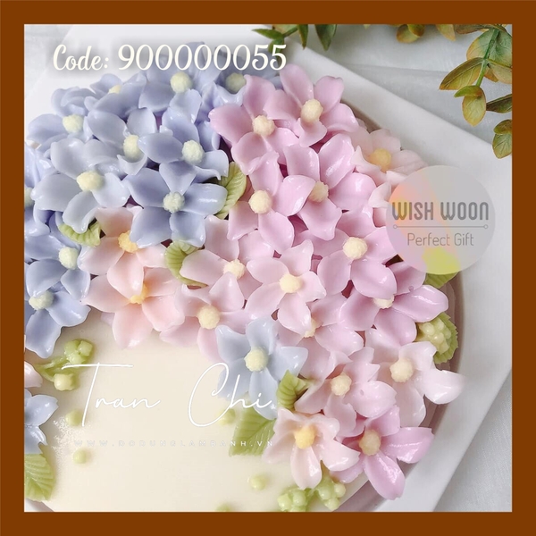 SF3663 - Khuôn silicone Hoa DỪA CẠN nhỏ (11/12)