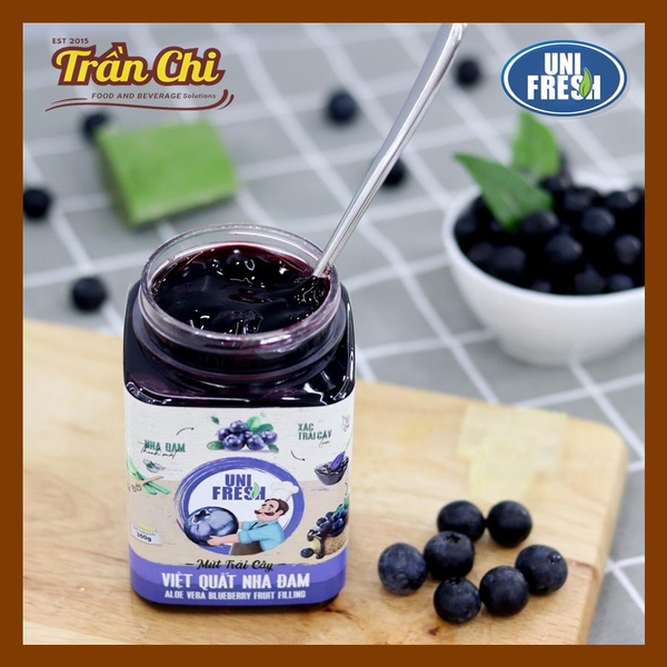 Mứt Việt Quất Nha Đam UNIFRESH M05 - Hủ 350gr