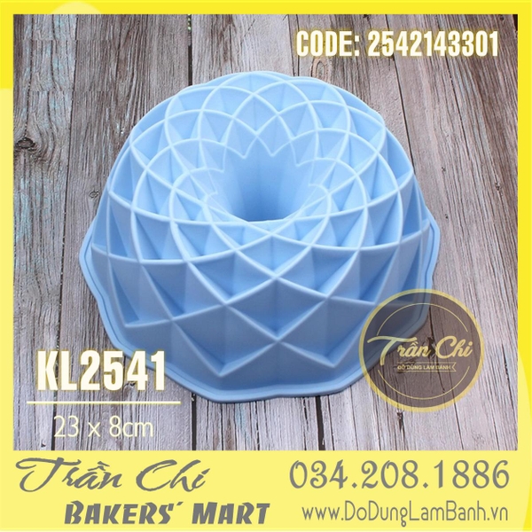 Khuôn silicone TRÒN Kim Cương LỚN (KL2541) (23x8cm)