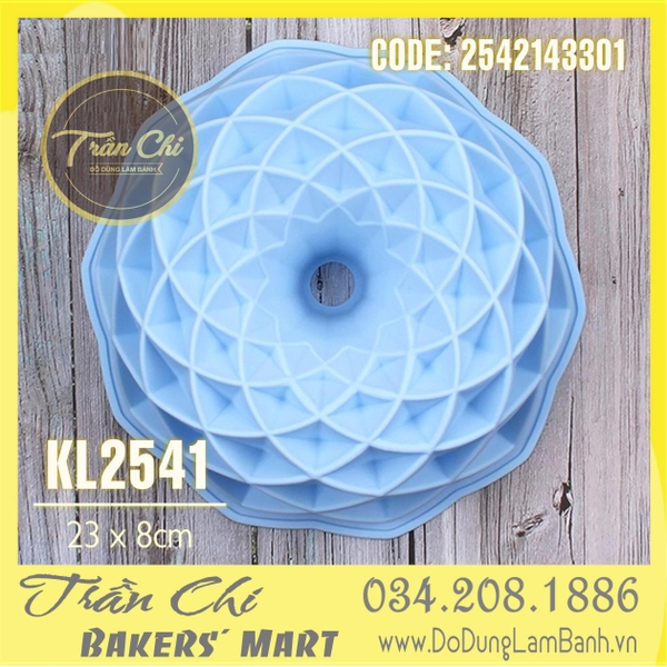 Khuôn silicone TRÒN Kim Cương LỚN (KL2541) (23x8cm)
