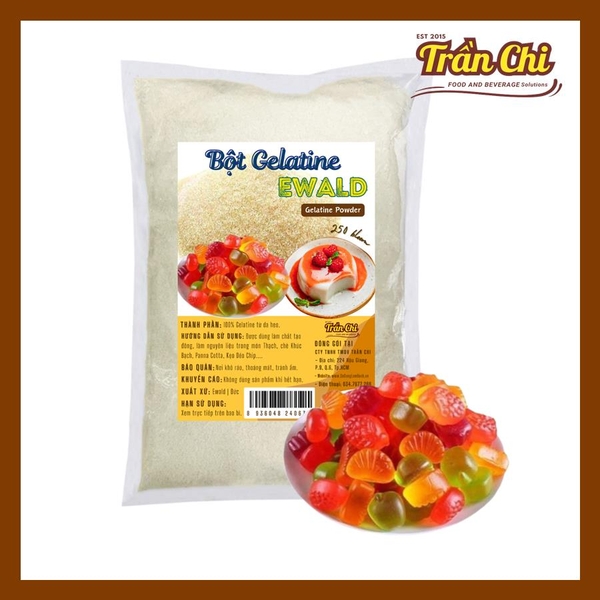 Bột GELATINE 250 bloom - Gói 1kg
