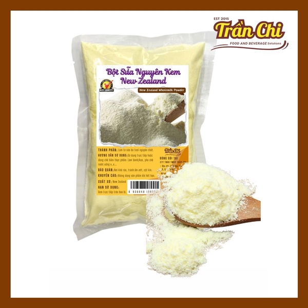Bột sữa nguyên kem NEW ZEALAND Wholemilk Powder - Gói 500gr