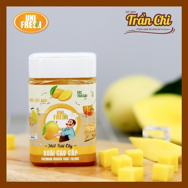 Mứt Xoài Cao Cấp UNIFRESH M09 - Hủ 350gr