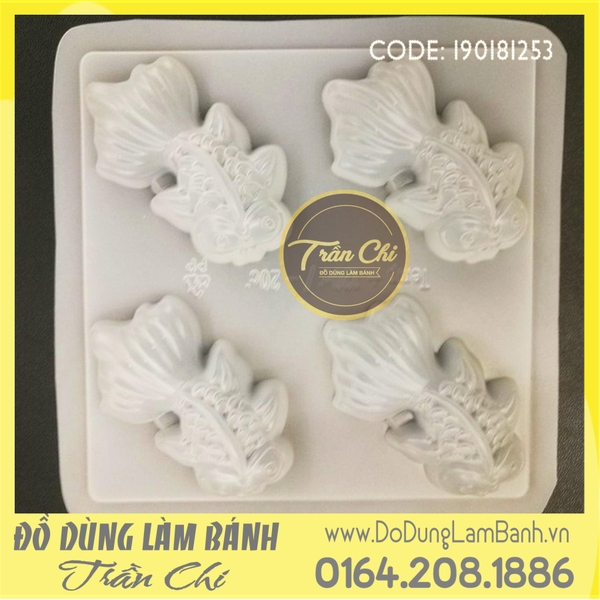Khuôn nhựa Cá vàng 4c