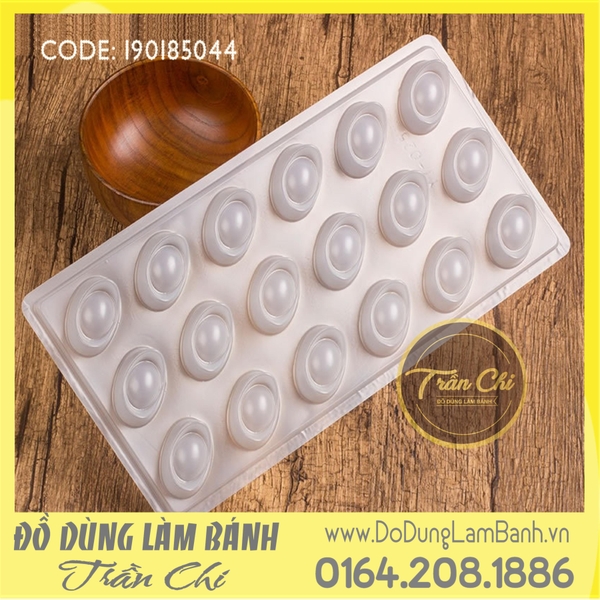NV1418 - Khuôn nhựa Thỏi vàng 18c size NHỎ (28/12)
