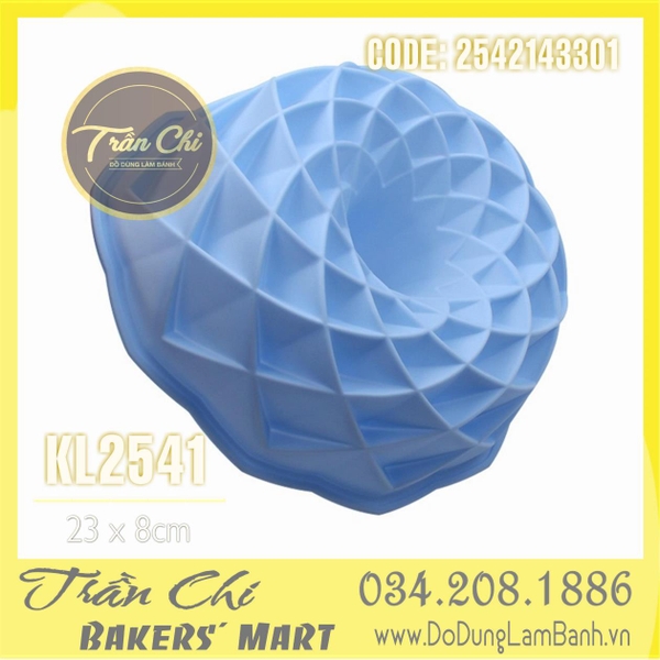 Khuôn silicone TRÒN Kim Cương LỚN (KL2541) (23x8cm)