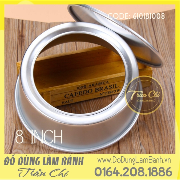 Khuôn TRÒN đúc đế RỜI - 8 inch
