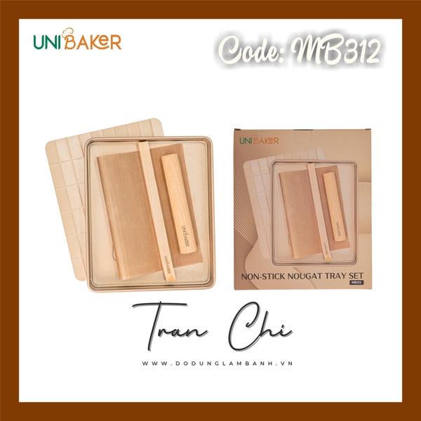 MB312 - Bộ khuôn làm kẹo NOUGAT CHỐNG DÍNH UNIBAKER (4/10)