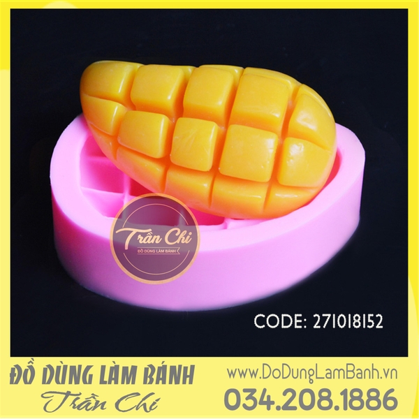 Khuôn silicone Miếng xoài cắt