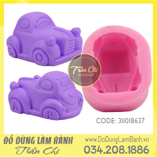 Khuôn silicone Xe hơi con bọ cổ