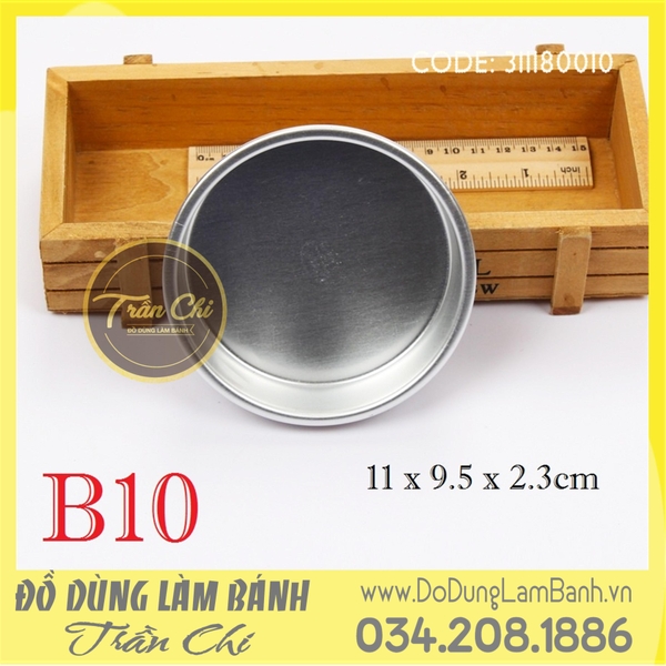 Khuôn nhôm TRÒN đúc liền - B10