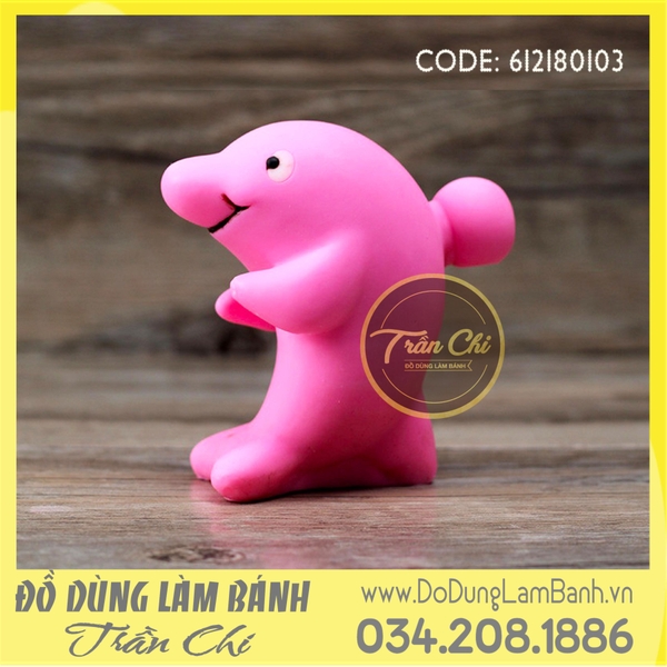 Khuôn silicone Cá heo 3D lớn