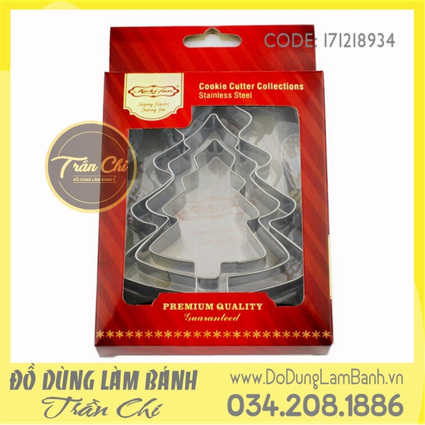 Set Cookie hình Thông 3c - Style 1