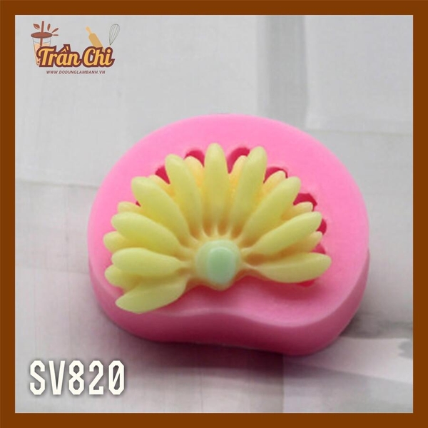 SV820 - Khuôn silicone Nải Chuối nhỏ 5x3.5cm (8/12)