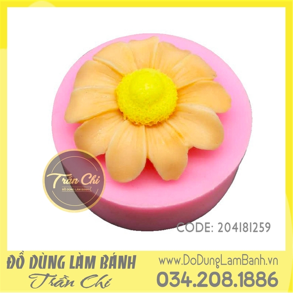 Khuôn silicone hoa DÃ QUỲ (F0743)
