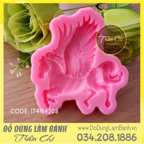 Khuôn silicone Ngựa bay