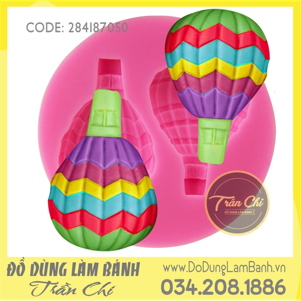 Khuôn silicone Khinh khí cầu 2c