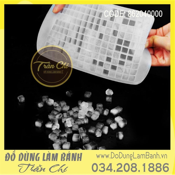 Khuôn silicone Hình VUÔNG nhí 160c (DÀY)