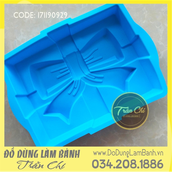 Khuôn silicone Gói quà nơ chữ nhật - LỚN