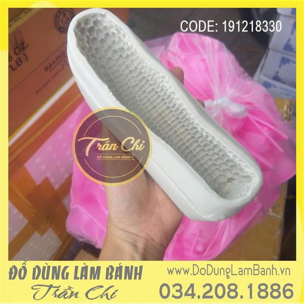 Khuôn silicone Trái bắp LỚN - Xám